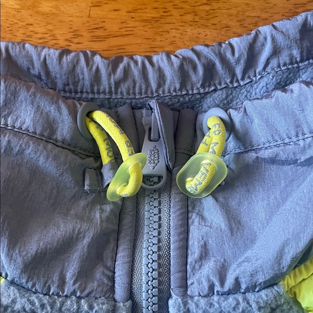FP Movement by Free People Gray and Yellow Jacket